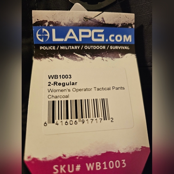 LAPG Operator Tactical Pants Cargo Teflon Coated Workwear Women's 2 (29x31) NWT - Picture 7 of 16